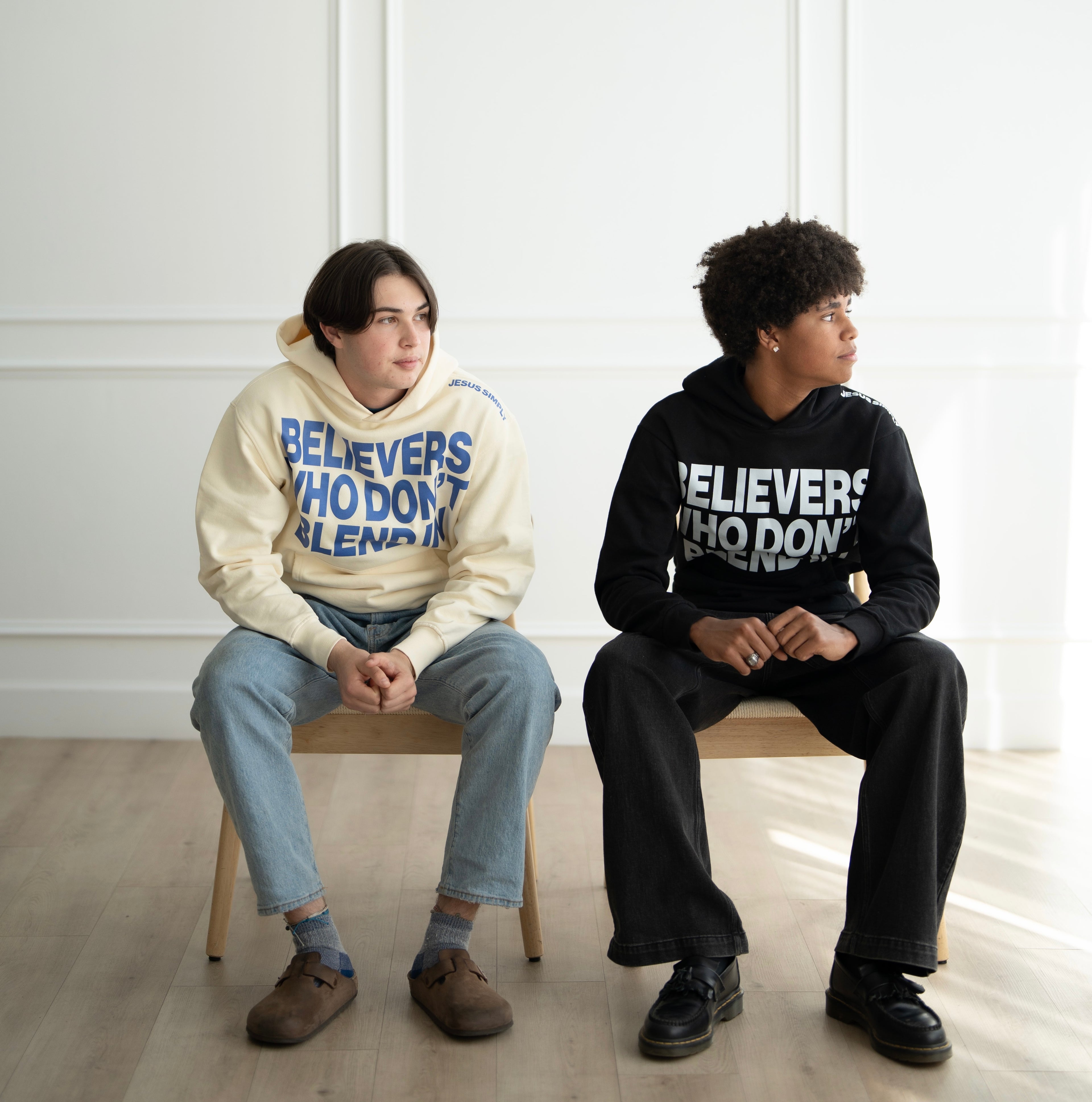 Believers Who Don’t Blend In Oversized Hoodie